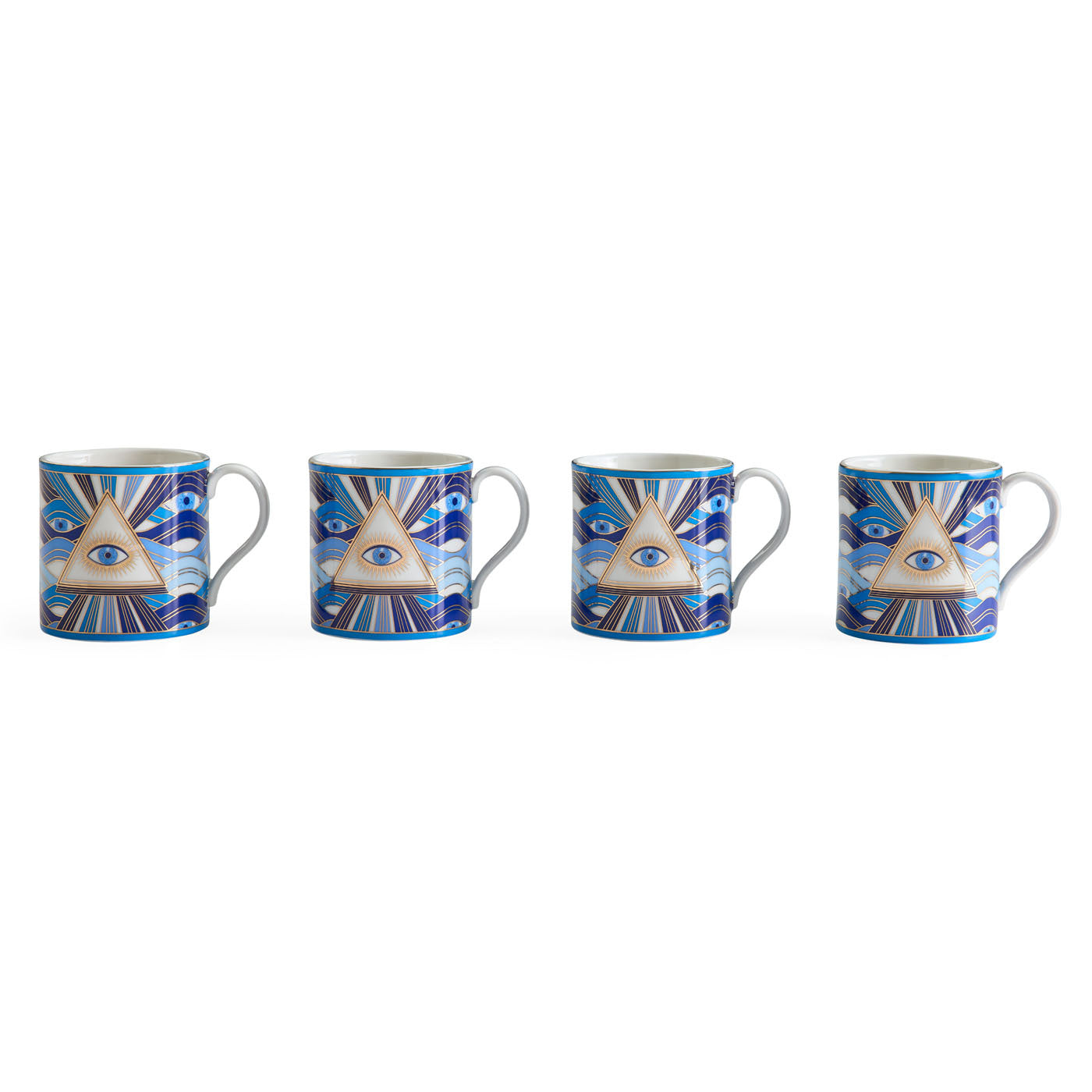 Druggist Mug Set - set of 4 front view