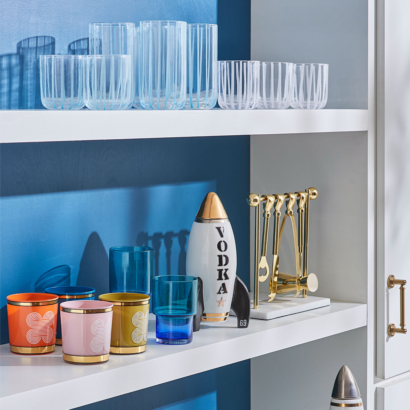 Rocket Vodka Decanter - styled view 12