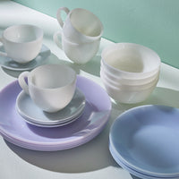 ether dinnerware collection - styled view