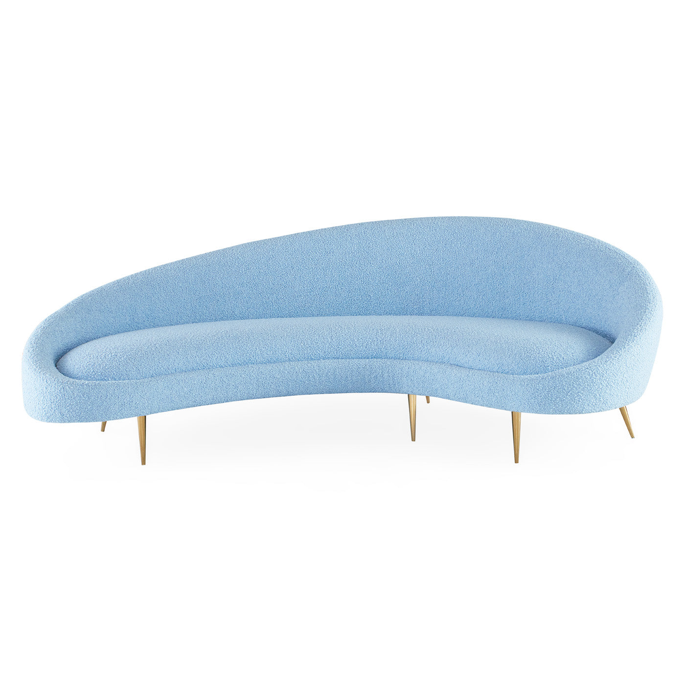 Ether Curved Sofa Cirrus Sky