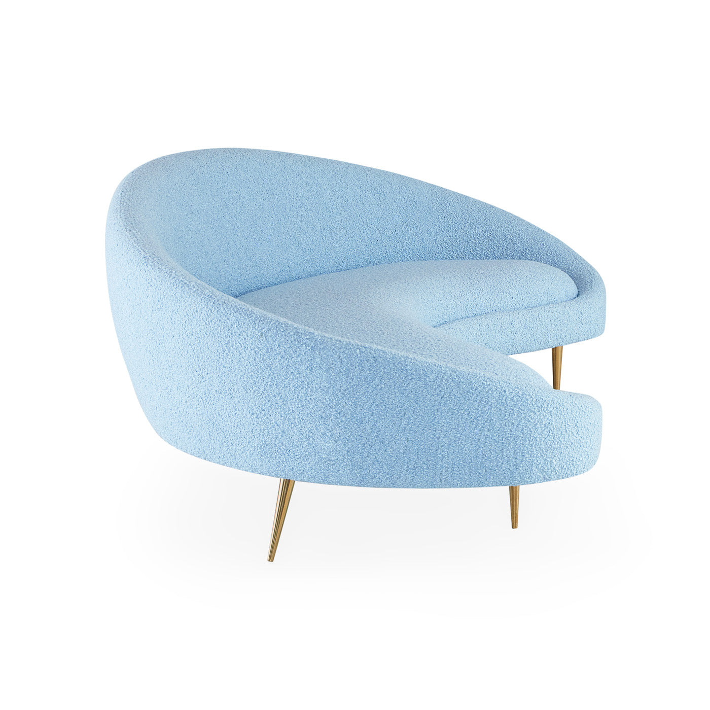 ether curved sofa - back view 1