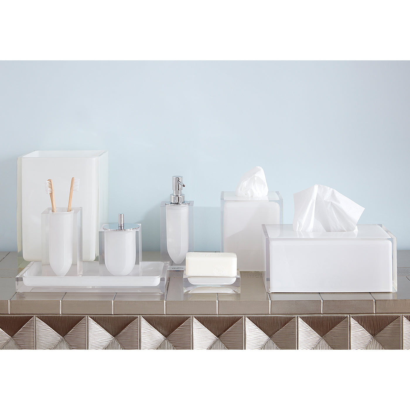Jonathan Adler Hollywood Long Tissue Box - Thumbnail 3