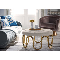 gilded i-scream vase porcelain white accent gold