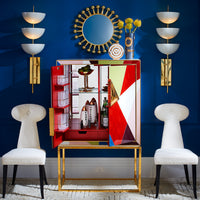 cabana glassware torino bar - styled view