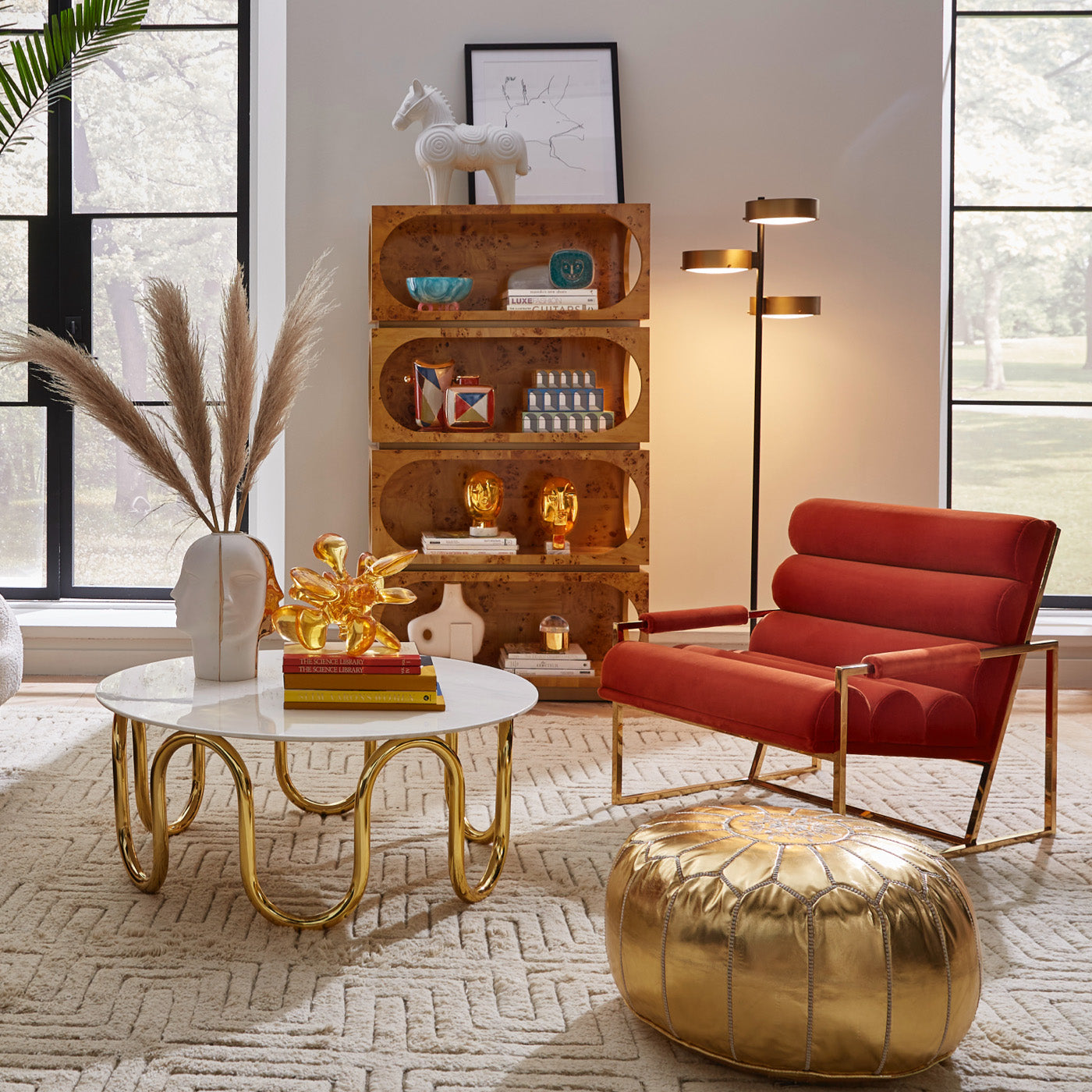 Large Arcade Lacquer Box in Lacquer | Jonathan Adler