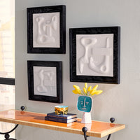 Paradox Small Art - Trio view with Wellington Console