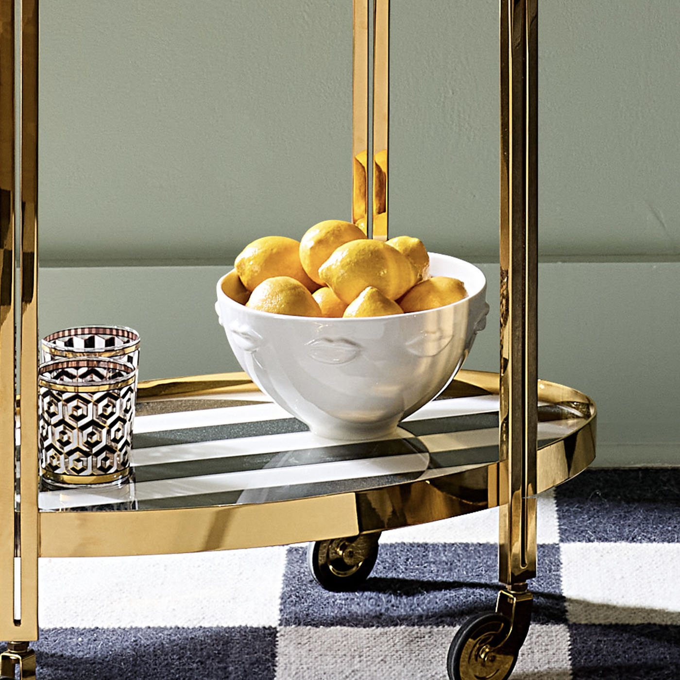 Gala Serving Bowl in Porcelain | Jonathan Adler