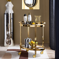 Chambeige Bar Cart - styled view