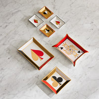 Dealer's Choice Square Tray - styled view