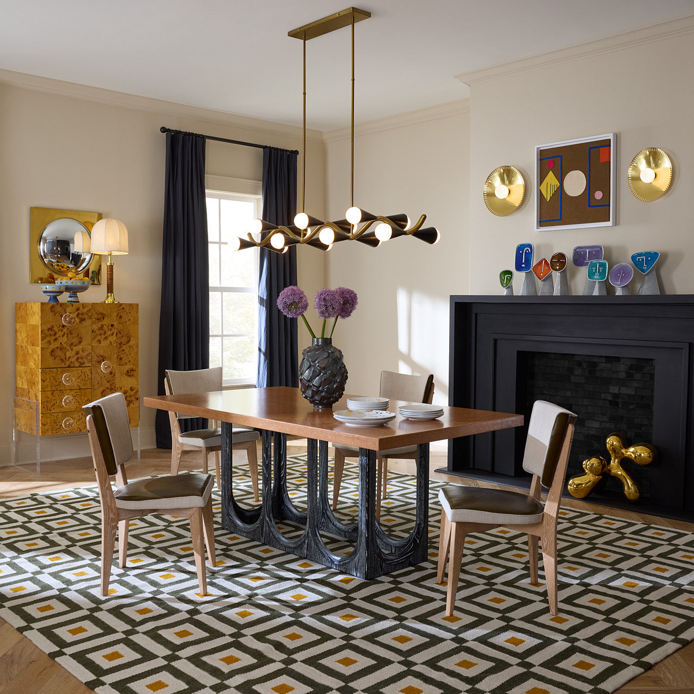 Albert Flatweave Rug in Llama Wool and Sheep Wool | Jonathan Adler