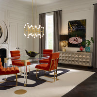 slim aarons print with jacques dining table