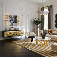 canaan reversible peruvian flat weave rug black white with reform credenza