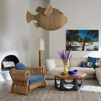 coliseum cocktail table with st tropez lounge chair