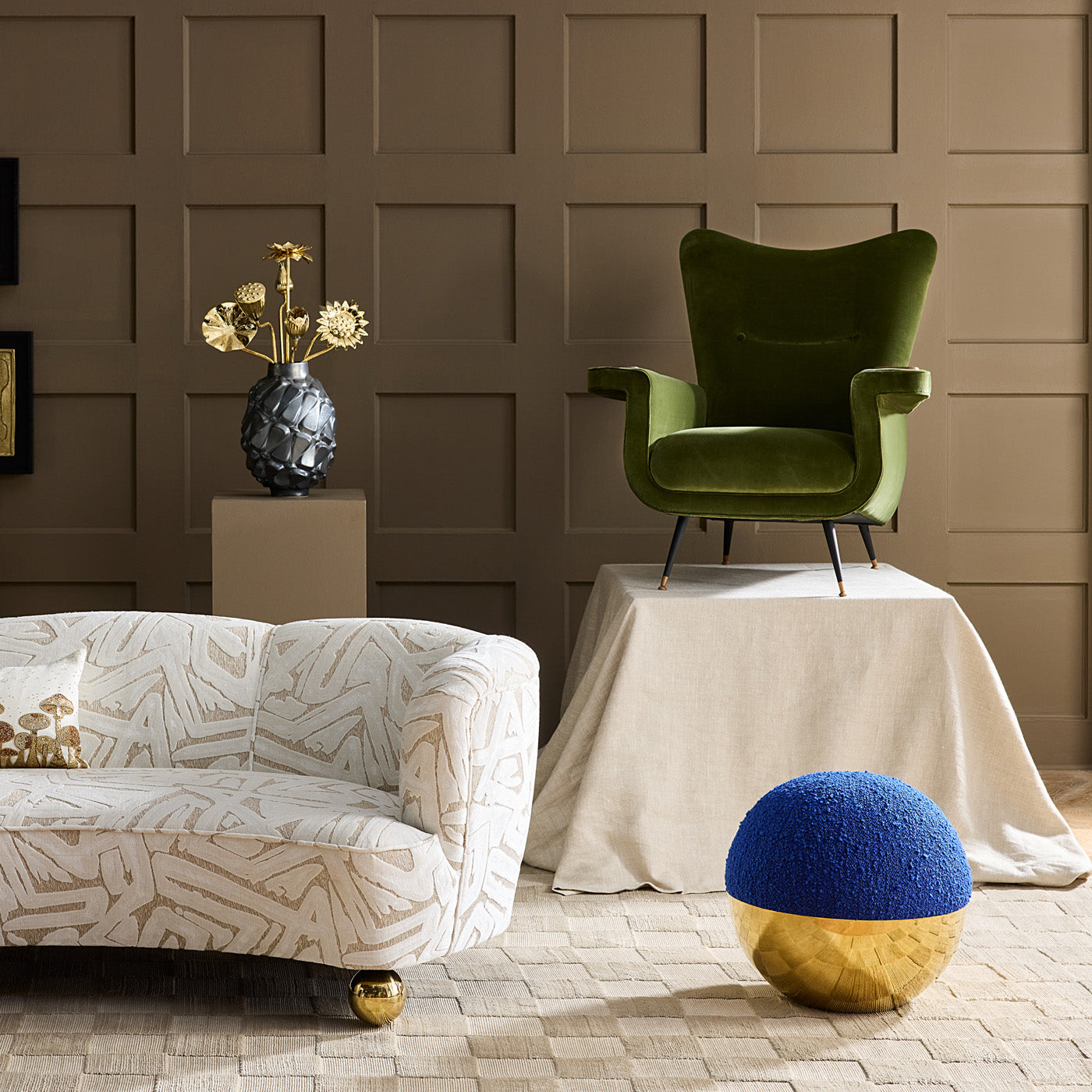 Pierre Lounge Chair - holiday shot