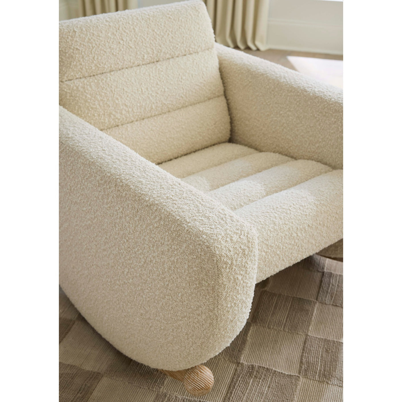 Luna Rocking Chair styled view