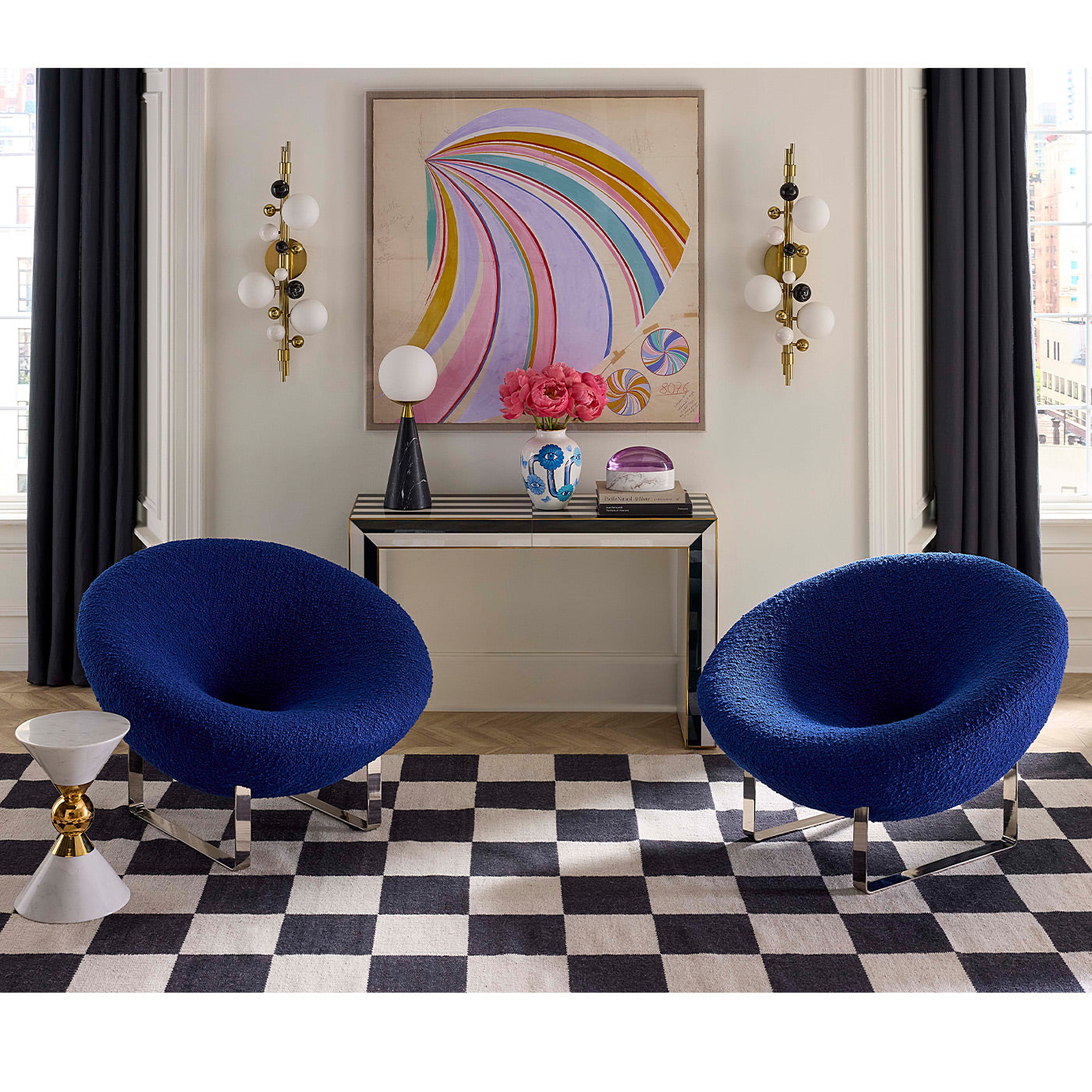 Op Art Waterfall Console – Jonathan Adler