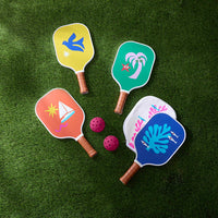 Playa Pickleball Set - back styled view