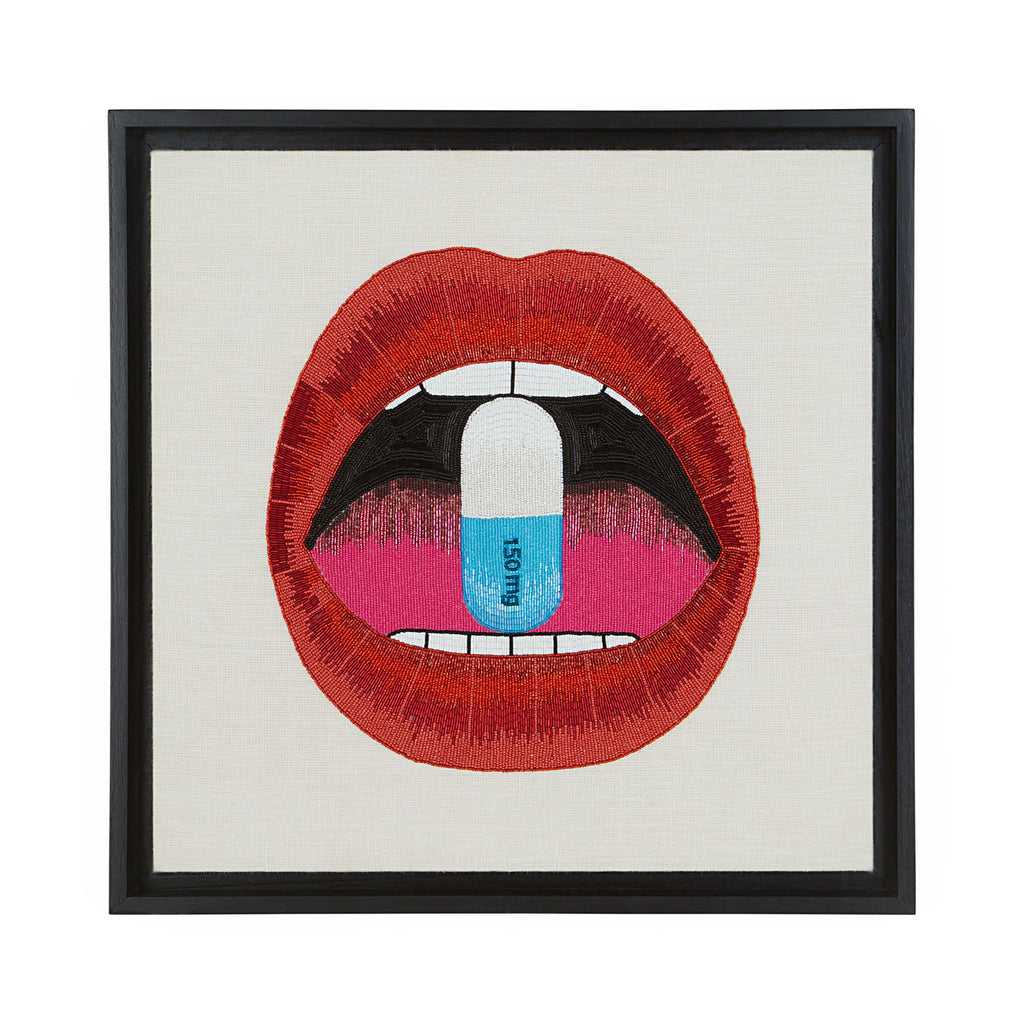 Full Dose Beaded Art Beaded Wall Art | Jonathan Adler