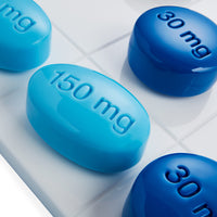 Full Dose Acrylic Tic-Tac-Toe Set - details view