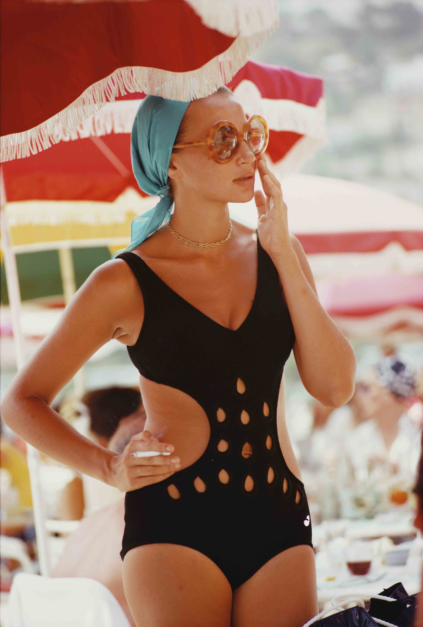 Slim Aarons "Monte Carlo Swimwear" Photograph - styled view