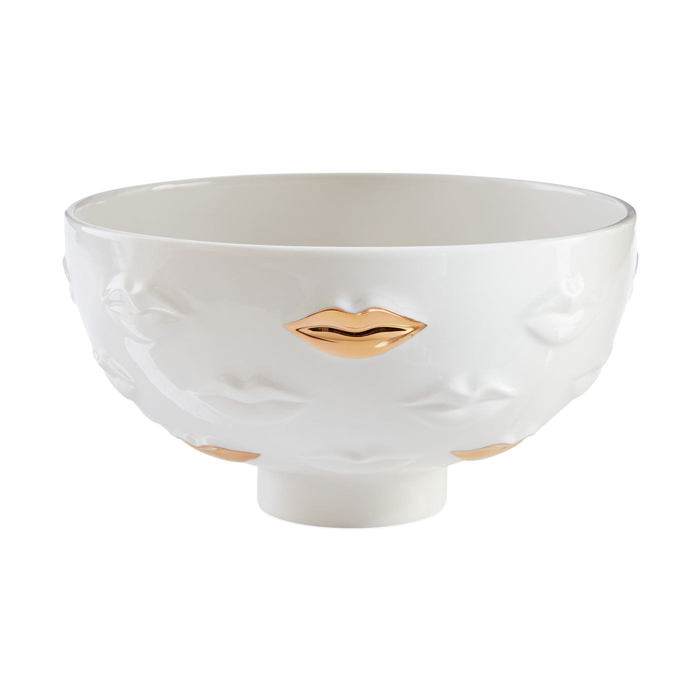 Gilded Gala Lips Bowl - style view