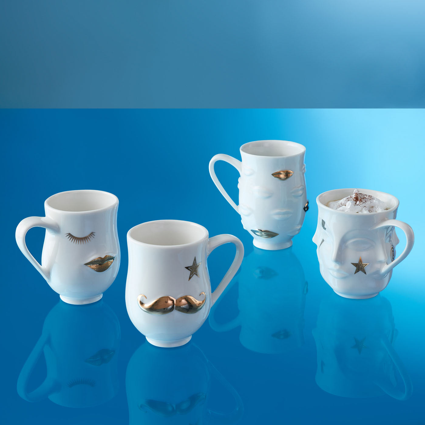 Gilded Mr Mrs Muse Mug Mrs - collection view