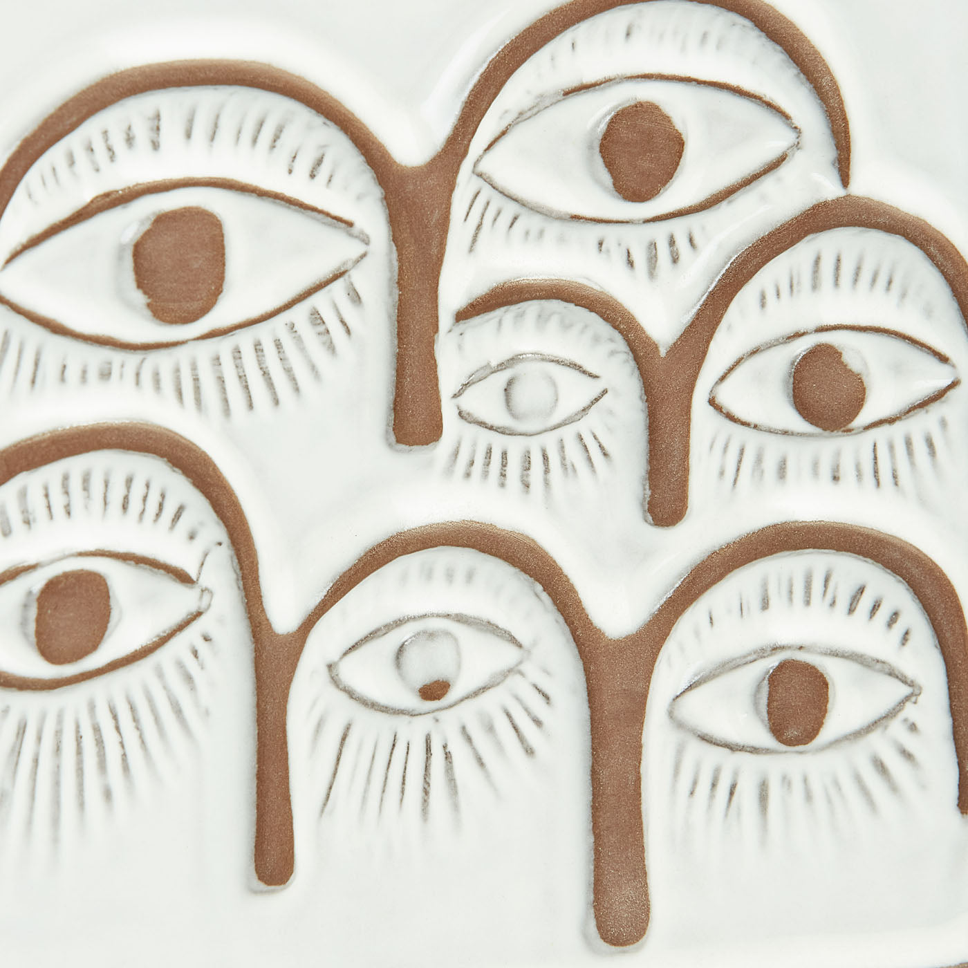 Glass Menagerie Eyes Vase