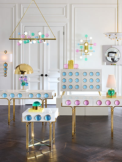 ジョナサンアドラー　QUAALUDES キャニスター 黒白ストライプ Quaaludes Canister - Jonathan Adler | Luxe Home Philadelphia
