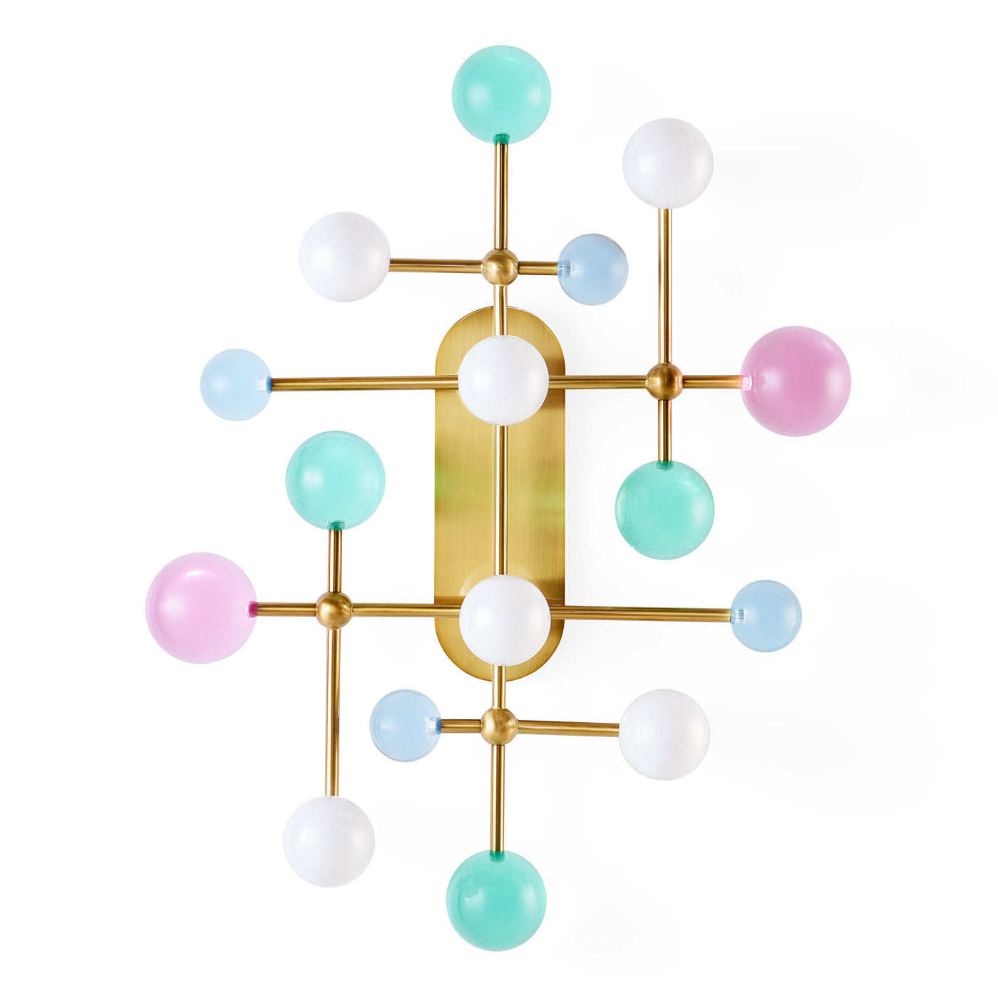 Globo Fretwork Sconce - styled view