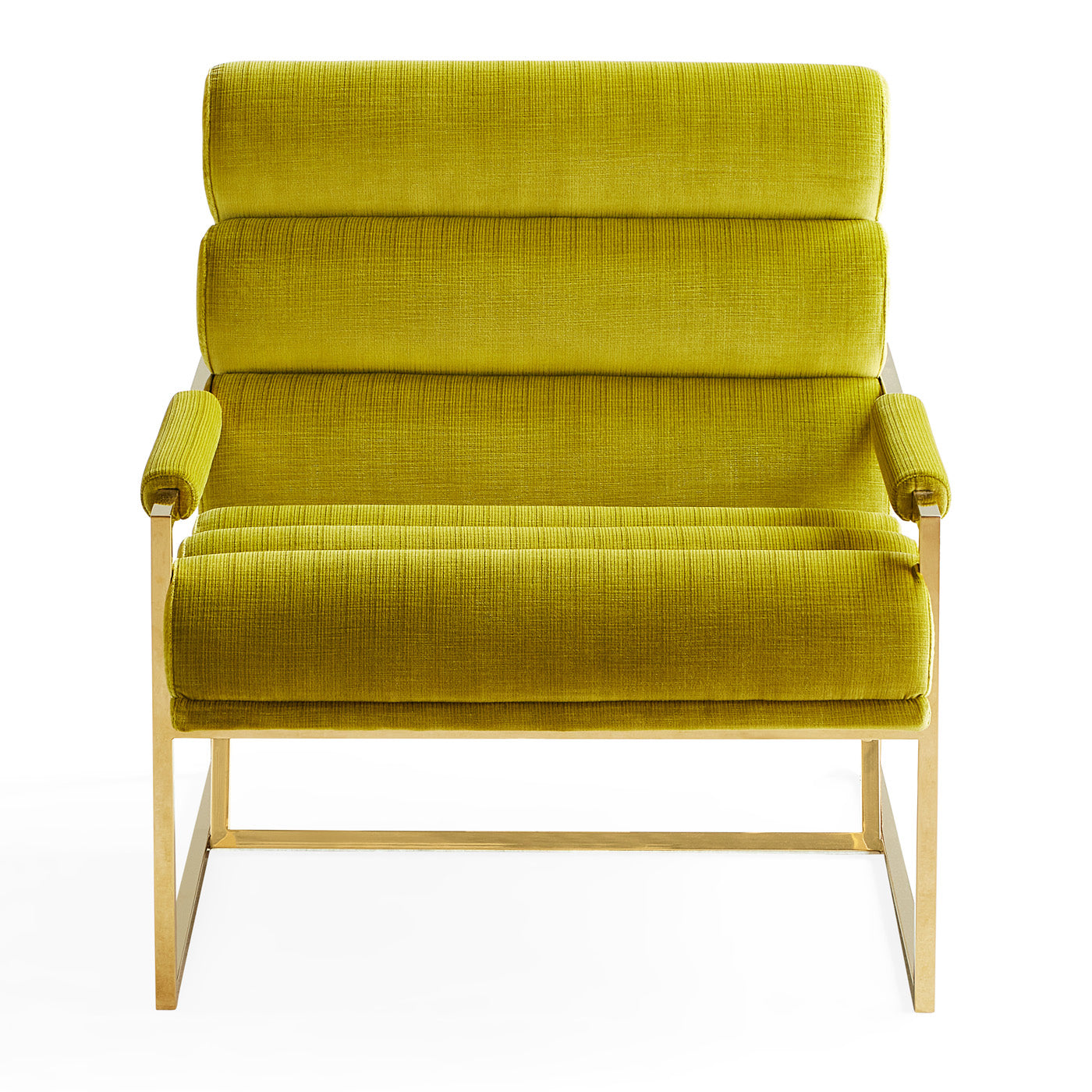 Goldfinger Lounge Chair Duquette Pear - side view