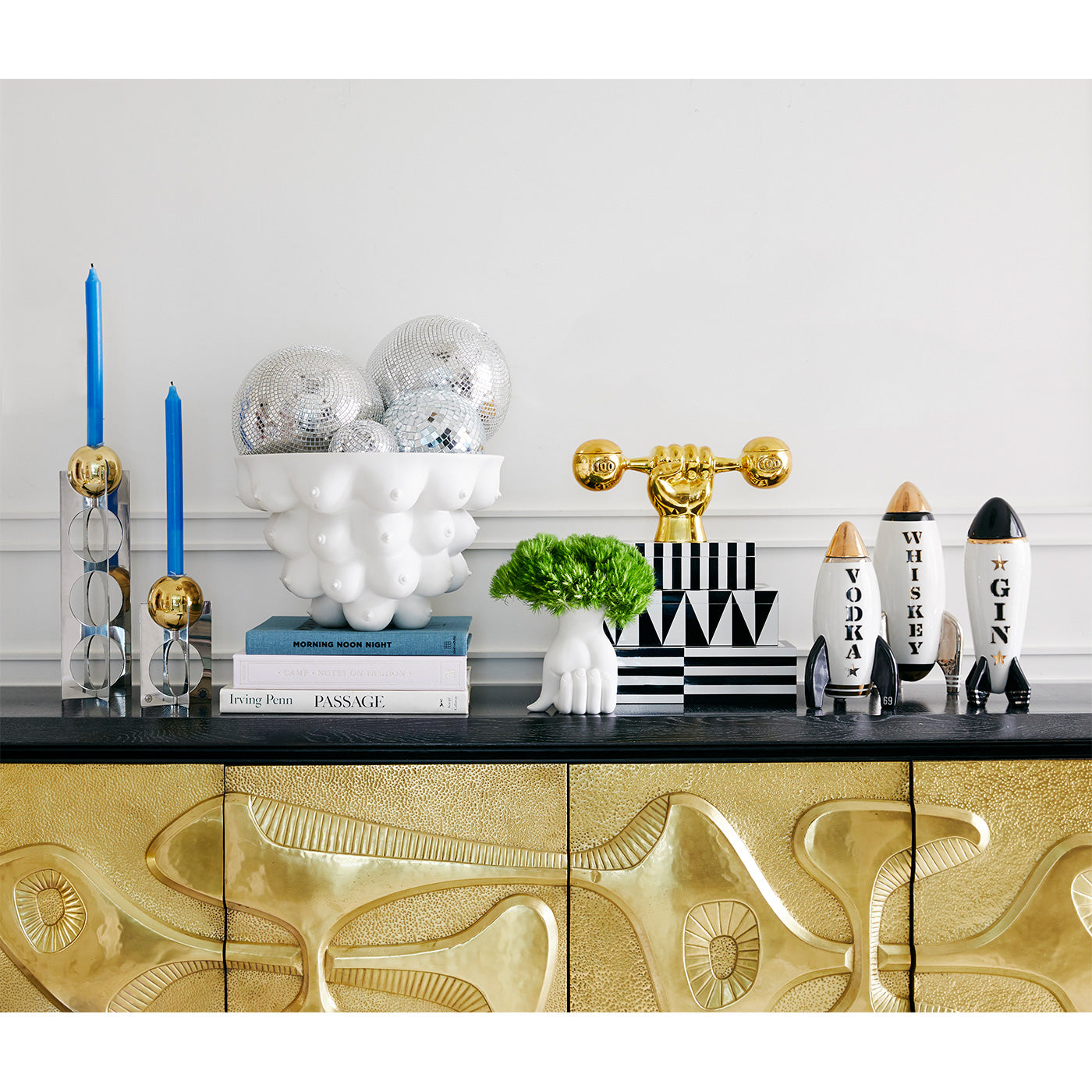 アロマ・キャンドル SHORT BERLIN CANDLE HOLDER Short Berlin Candle Holder – Jonathan Adler