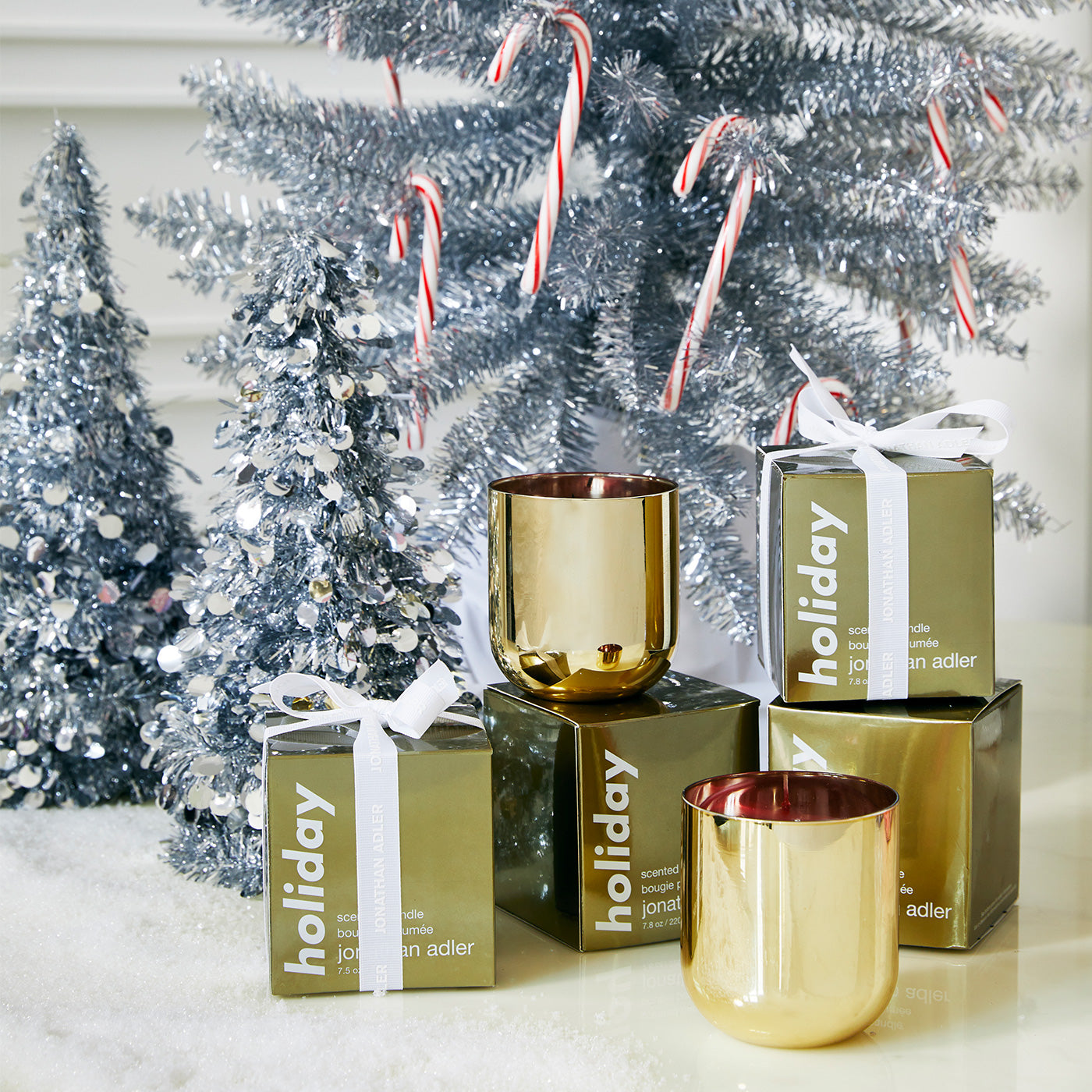 holiday pop candle - christmas view