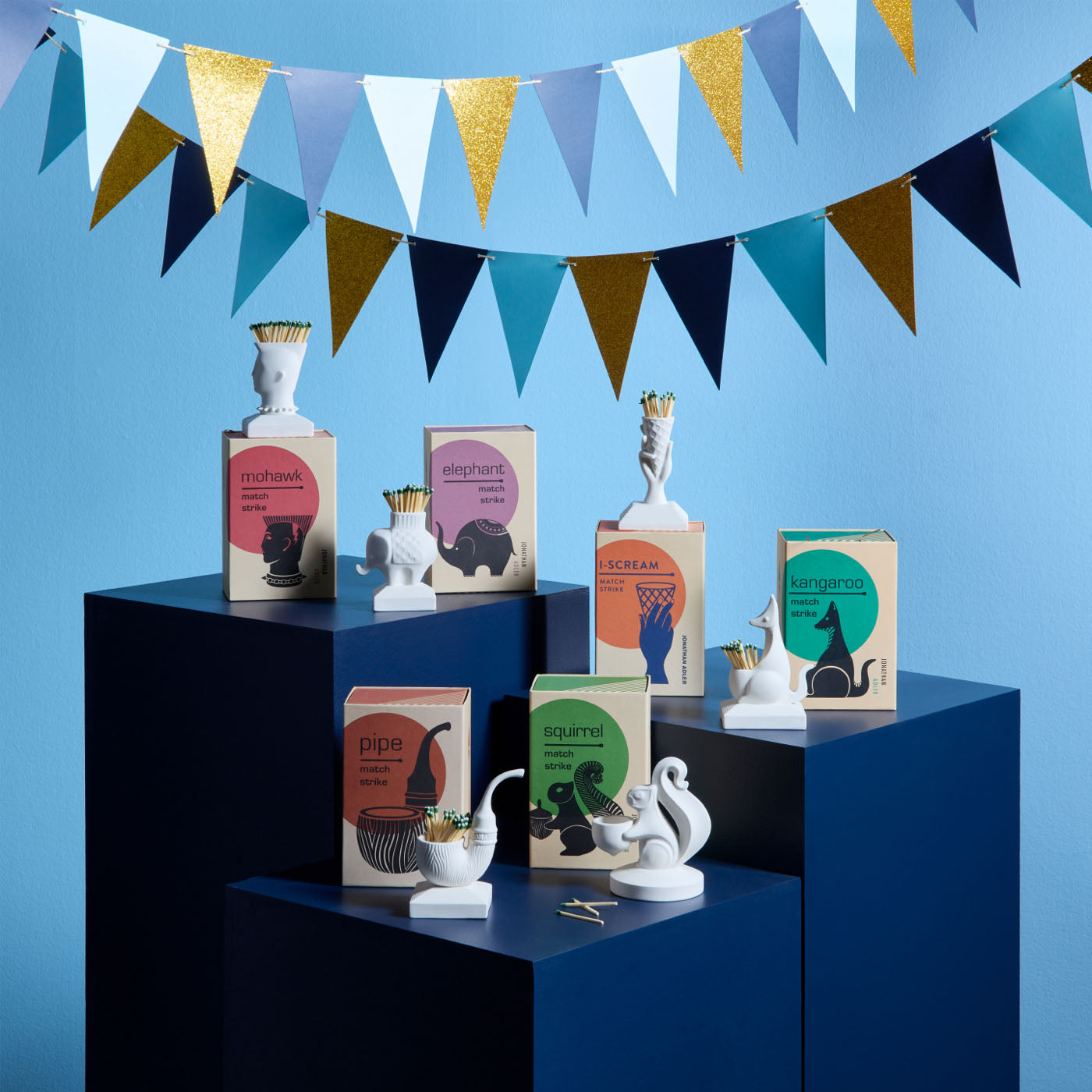 Squirrel Match Strike in Porcelain | Jonathan Adler