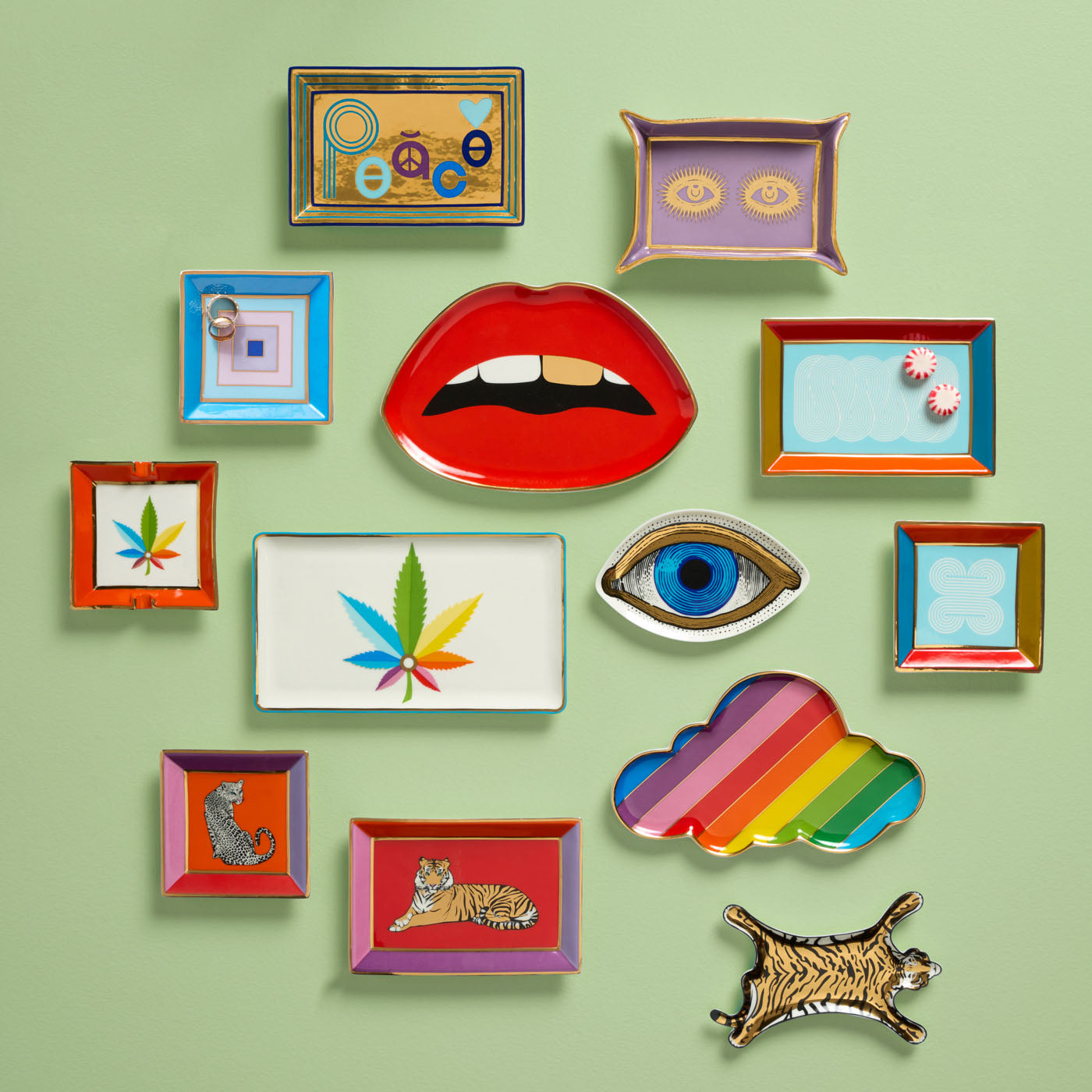 safari tray collection - styled view