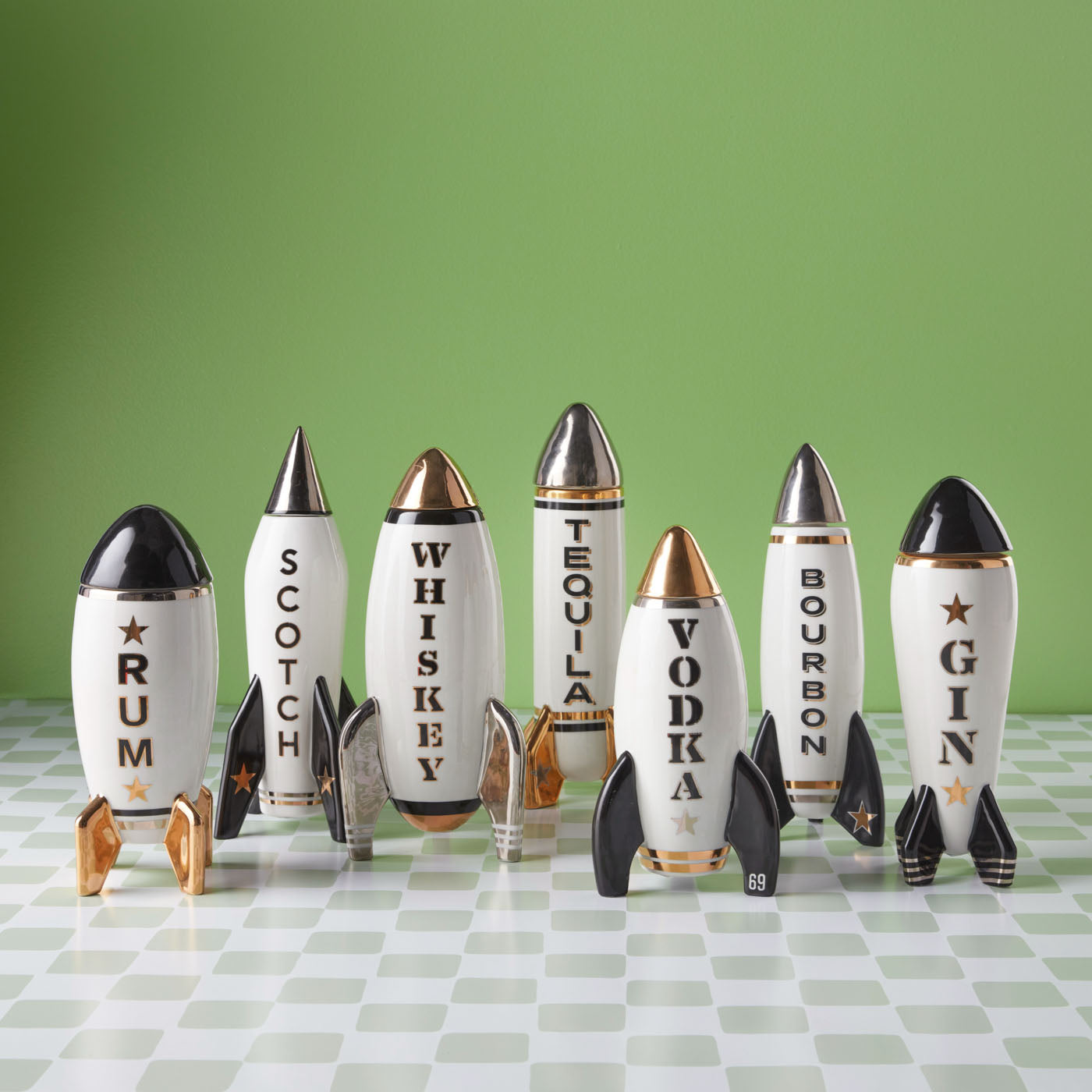Rocket Vodka Decanter - styled view 11
