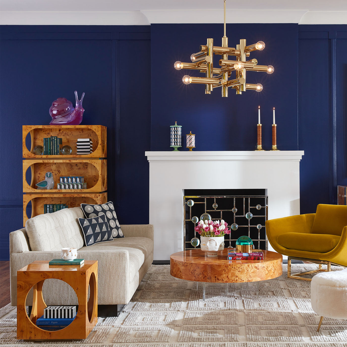 gilded muse pottery collection - styled view
