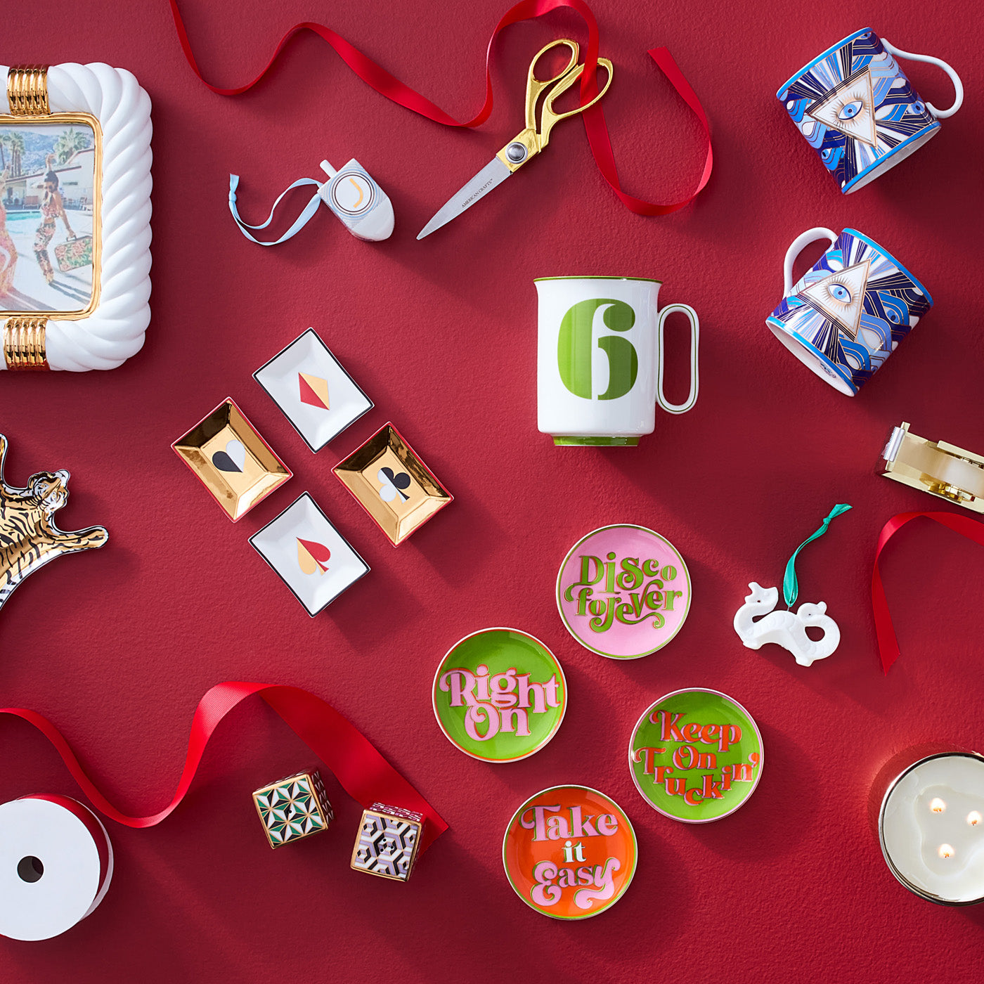 Dealer's Choice Petite Tray Set - holiday shot