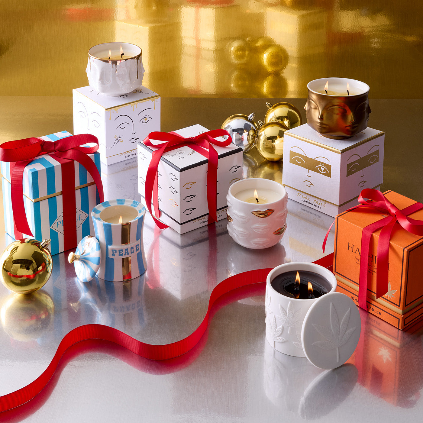 Muse D'Or Candle in Porcelain | Jonathan Adler