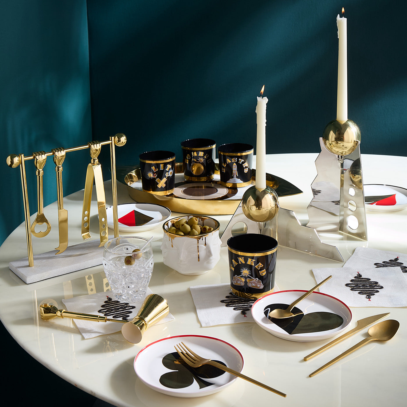 barbell brass bar set - gifts shot
