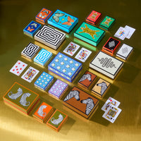 Basketweave Lacquer Card Set - holiday shot