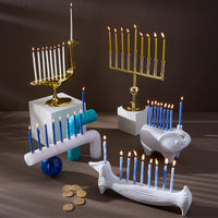 Brass Bird Menorah - collection view