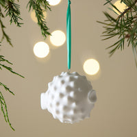 Puffer Fish Ornament - styled view