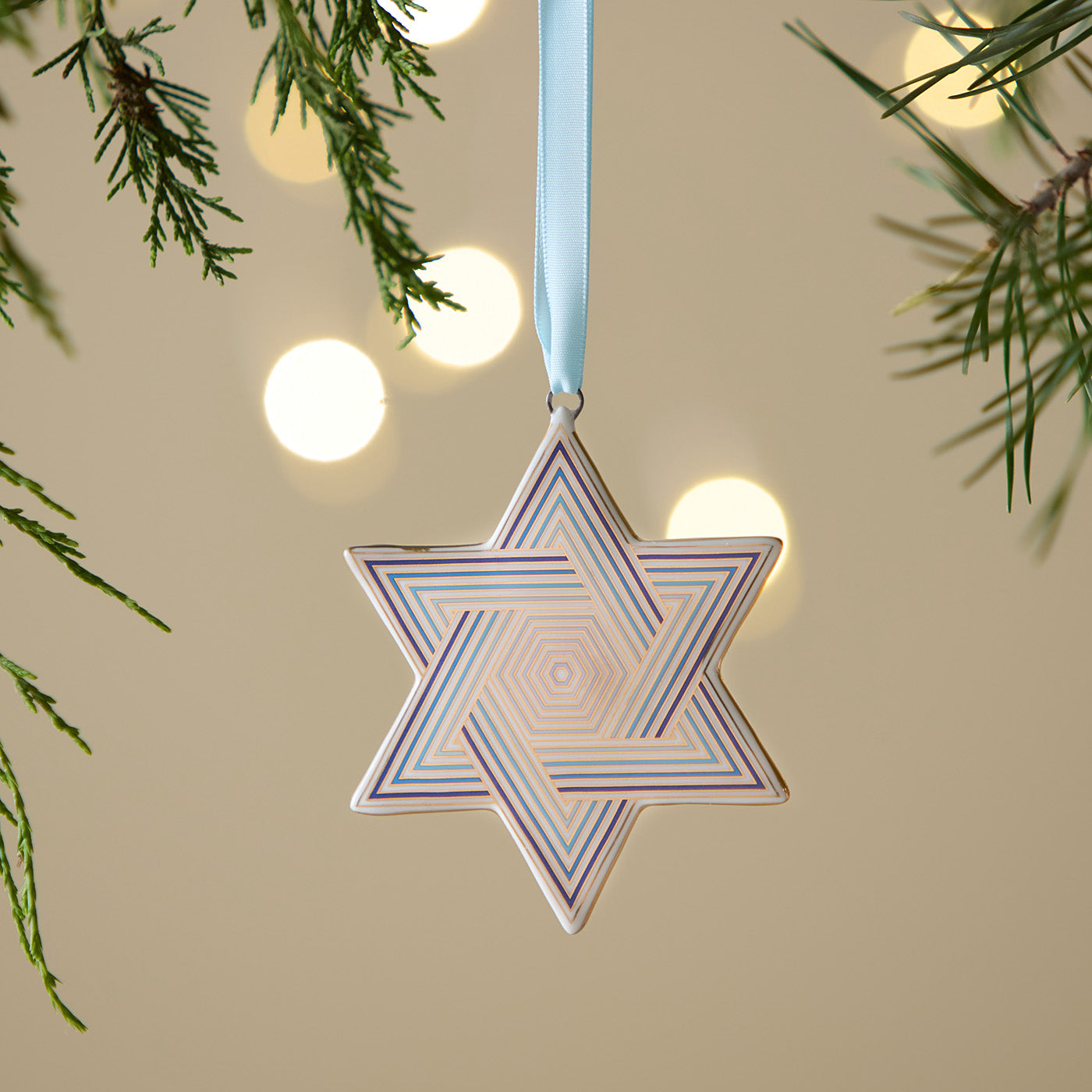 Star of David Ornament -styled view