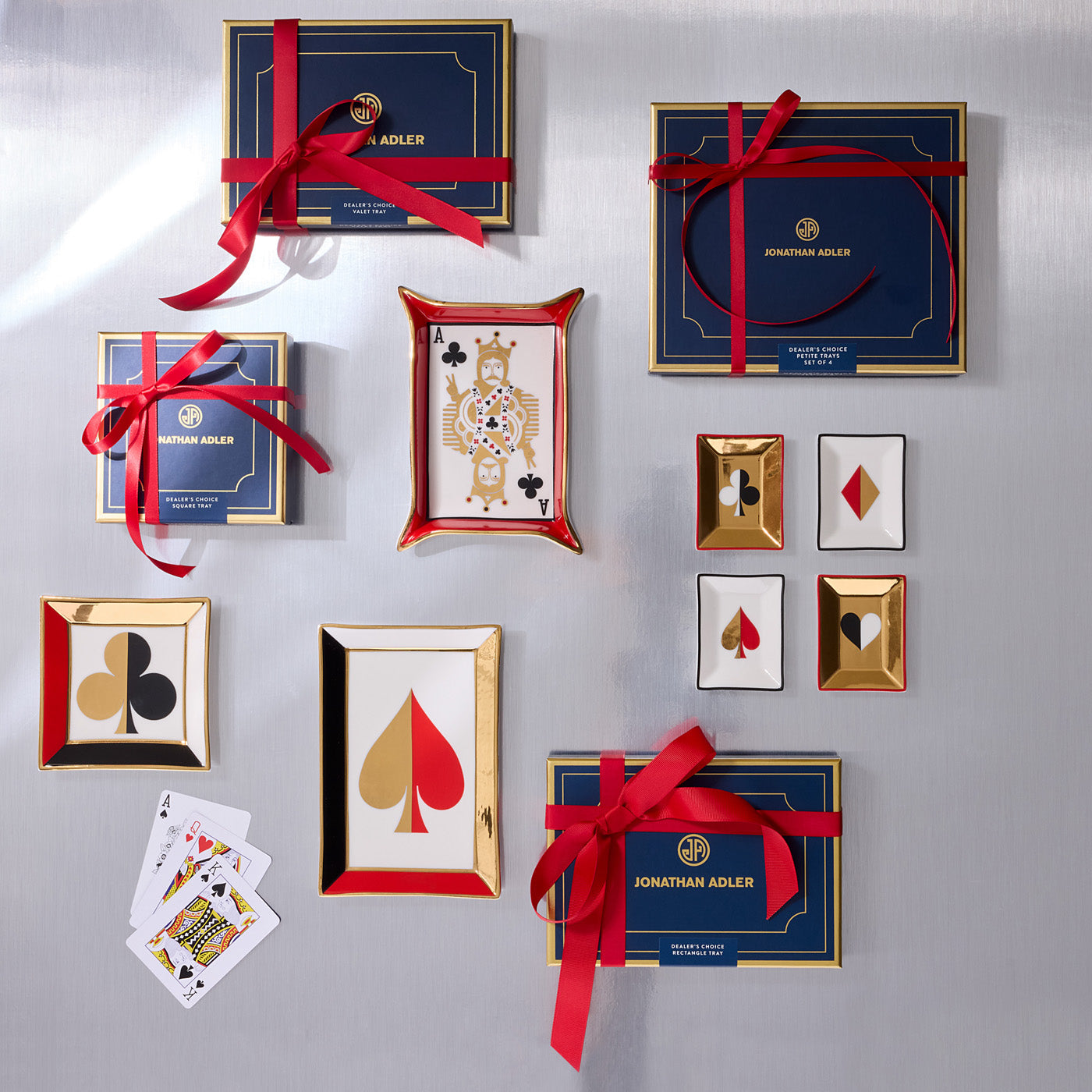 Dealer's Choice Rectangle Tray - holiday shot