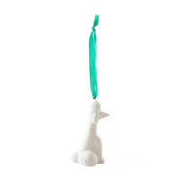 Poodle Ornament - side view
