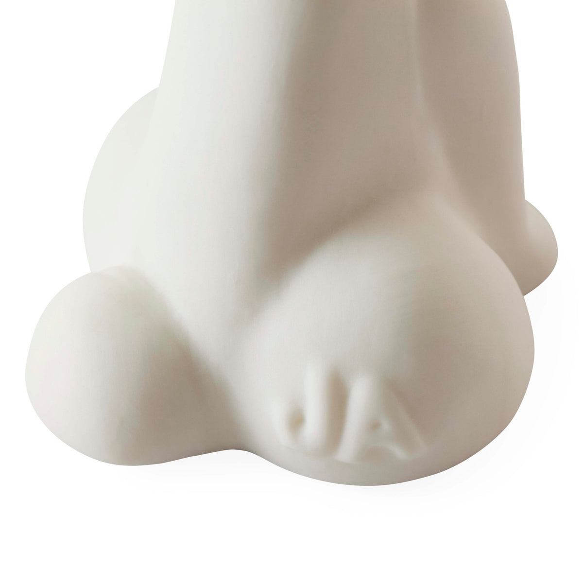 Poodle Ornament - tail view