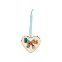 Peace & Love 2025 Ornament - back view
