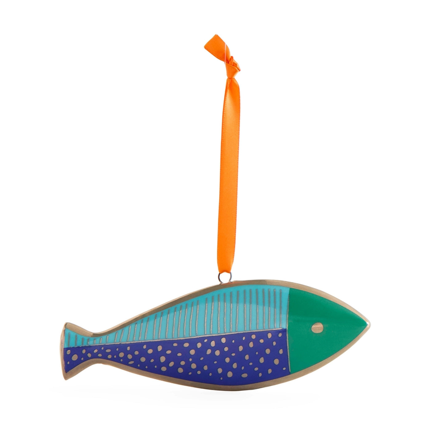 School of Fish Ornament Set - fish 2 front view