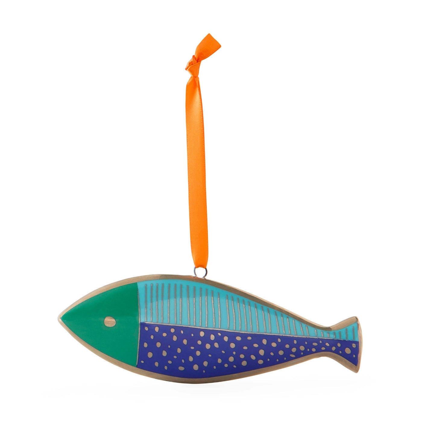 School of Fish Ornament Set - fish 2 back view