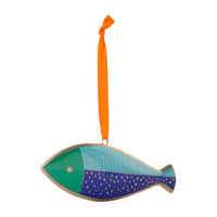 School of Fish Ornament Set - fish 2 angle view